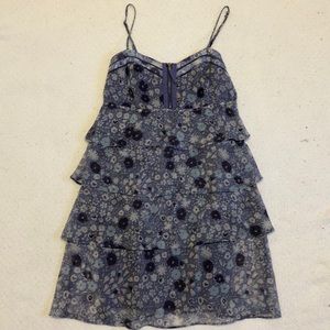 America Eagle purple floral dress